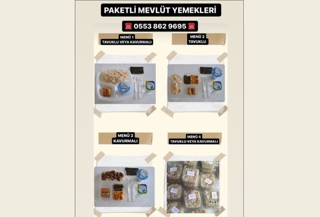 Mevlut Pilavı Hayır Pilavı Tavuk Pilav Sipariş