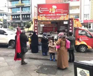 Tuzla Lokmacı Bagcılarda-Eris-Ailesinin-Hayir-Lokmasi
