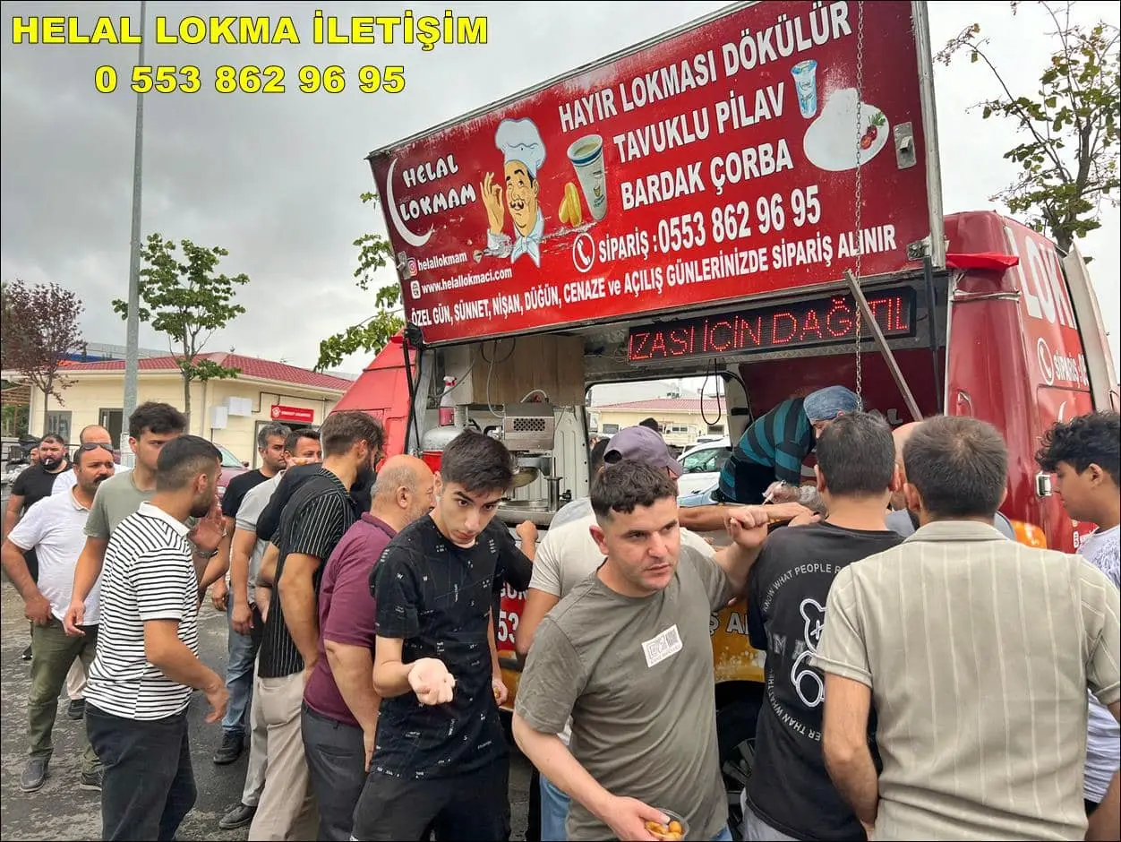 Kaynarcada Merhum Mehmet Erdoğan İçin Hayır Lokması
