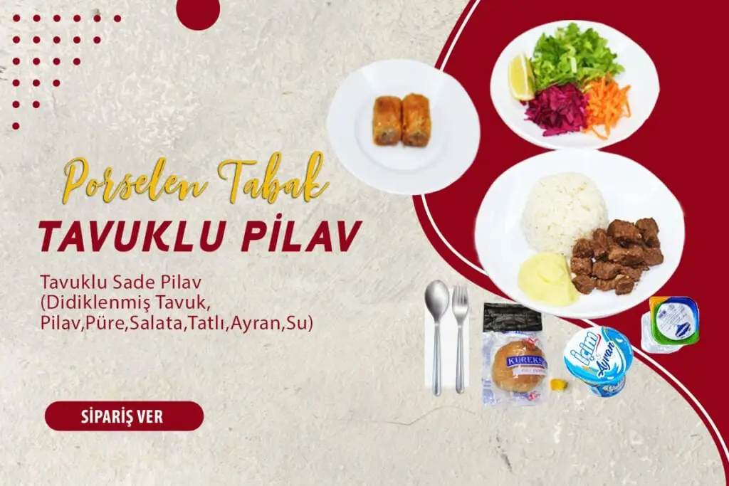 porselen tabak tavuklu pilav1 1024x683 1